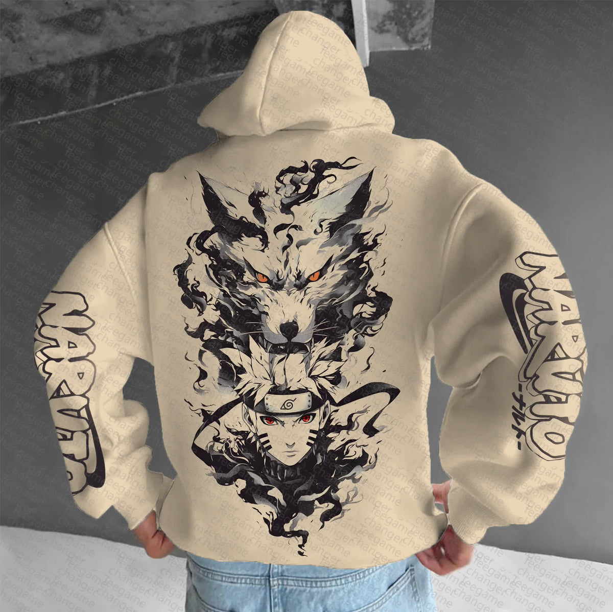 Unisex Naruto Anime Graphic Streetwear Hoodie