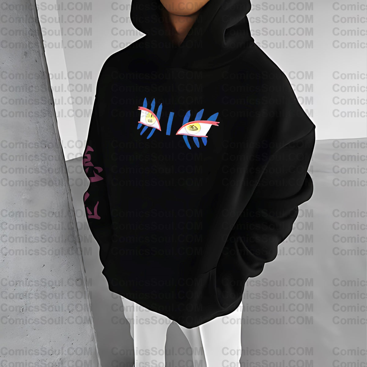 Unisex “Comicssoul” Anime Graphic Streetwear Vintage Hoodie