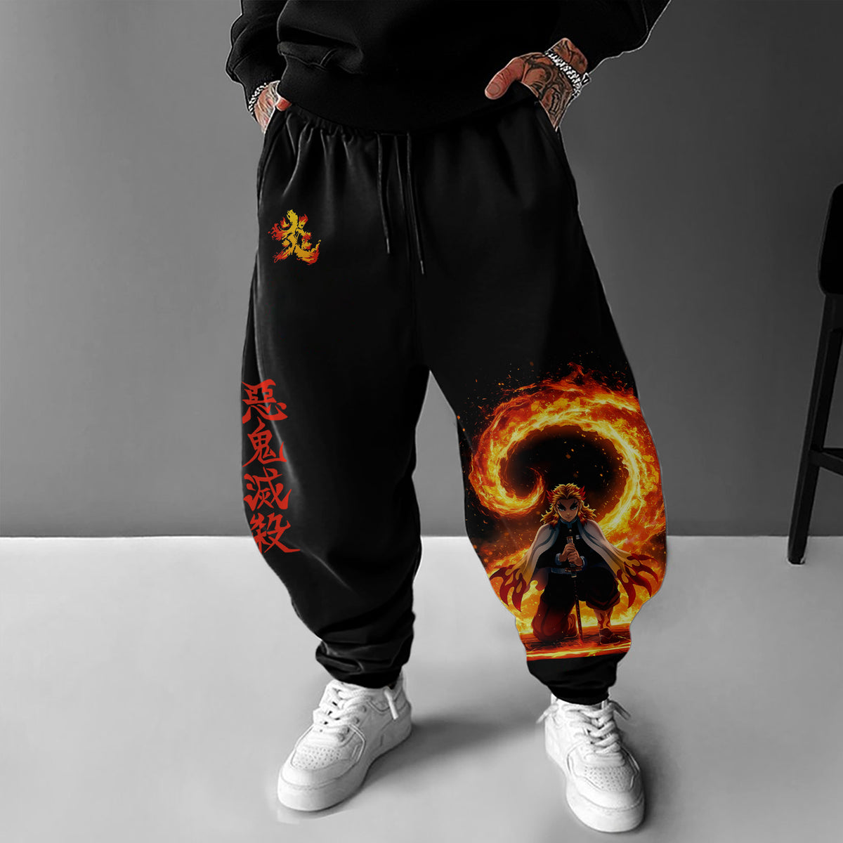 Unisex “  Demon slayer ” Casual Streetwear Pants| KNY