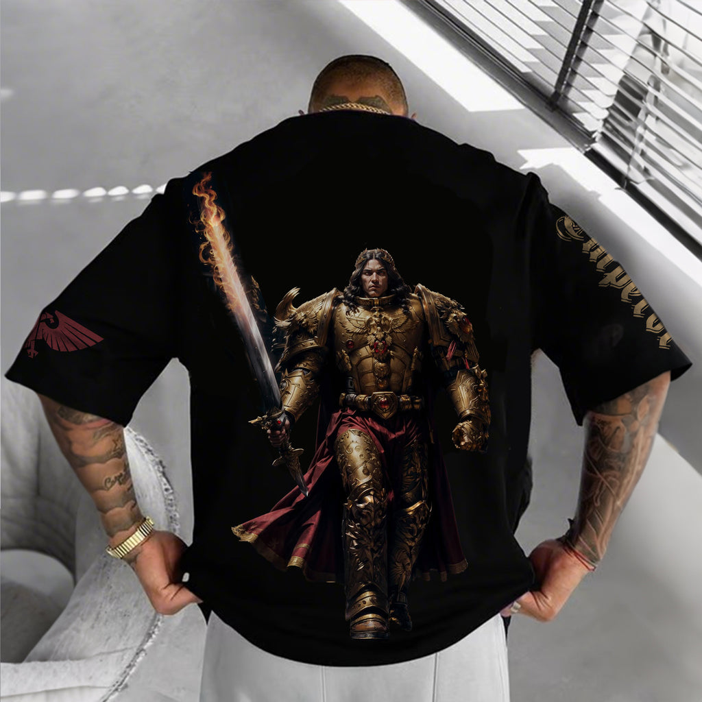 Emperor Of Mankind of WH40K  Art Inspired Vintage T-Shirt