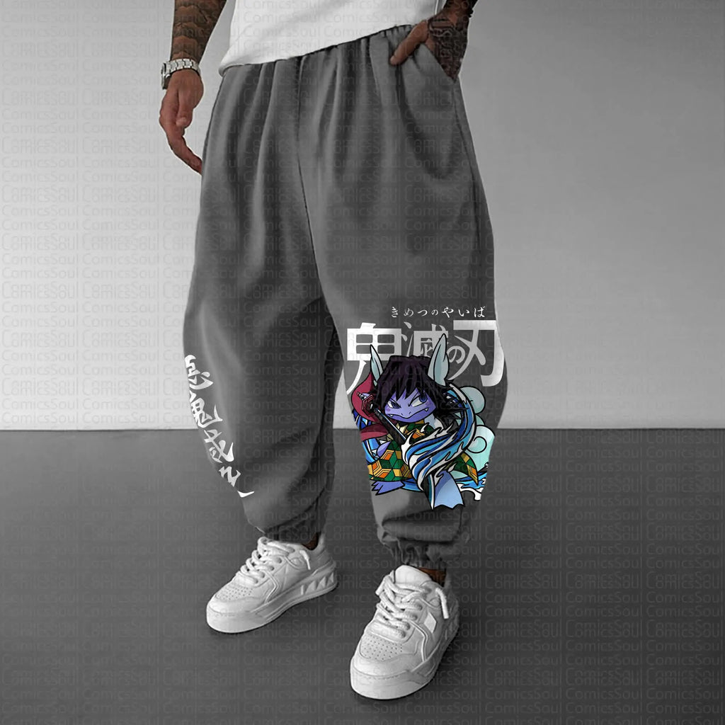 Unisex Anime Inspired Vintage Pants丨Comicssoul X Comicssoul