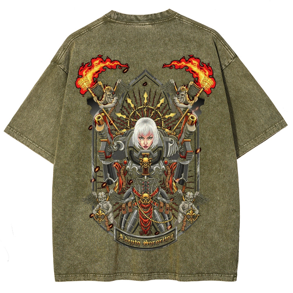 Unisex Fit Washed T-Shirt 丨WH40K