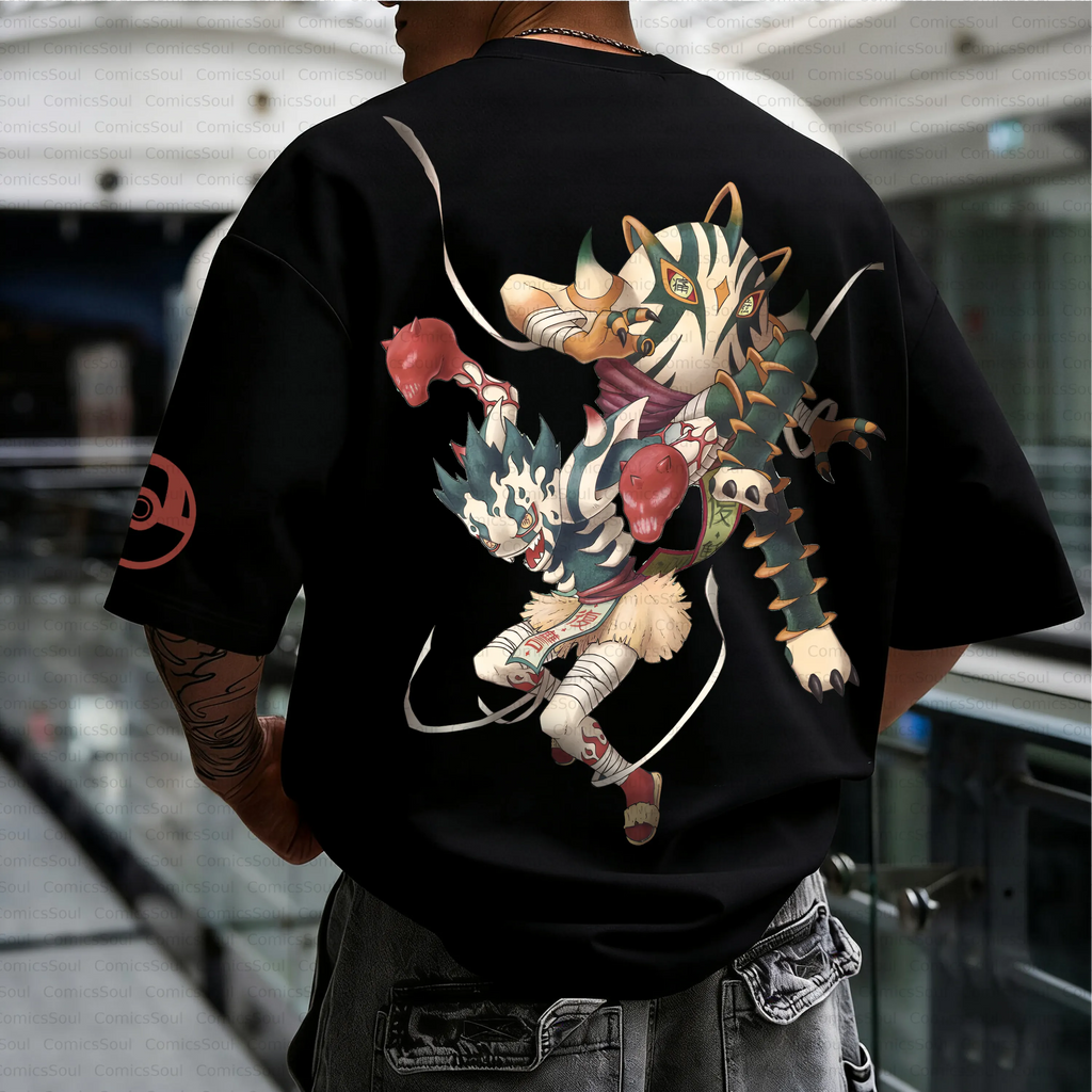 Unisex Anime Inspired Vintage T-Shirt