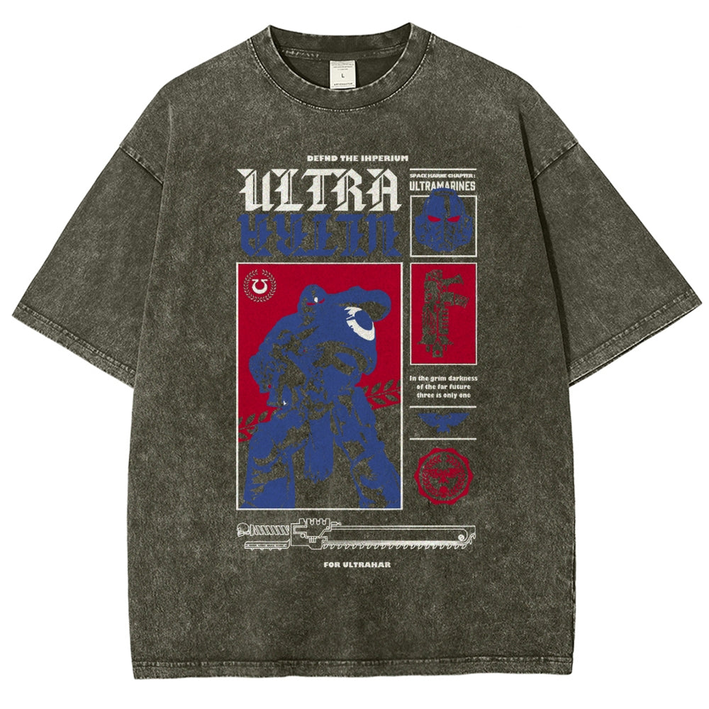 Unisex Fit Washed T-Shirt 丨WH40K