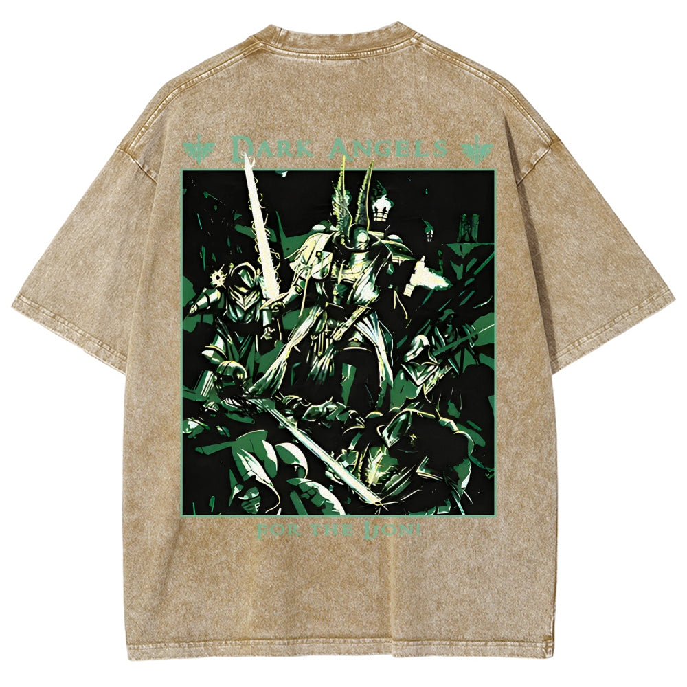 Unisex Fit Washed T-Shirt 2508021777丨WH40K