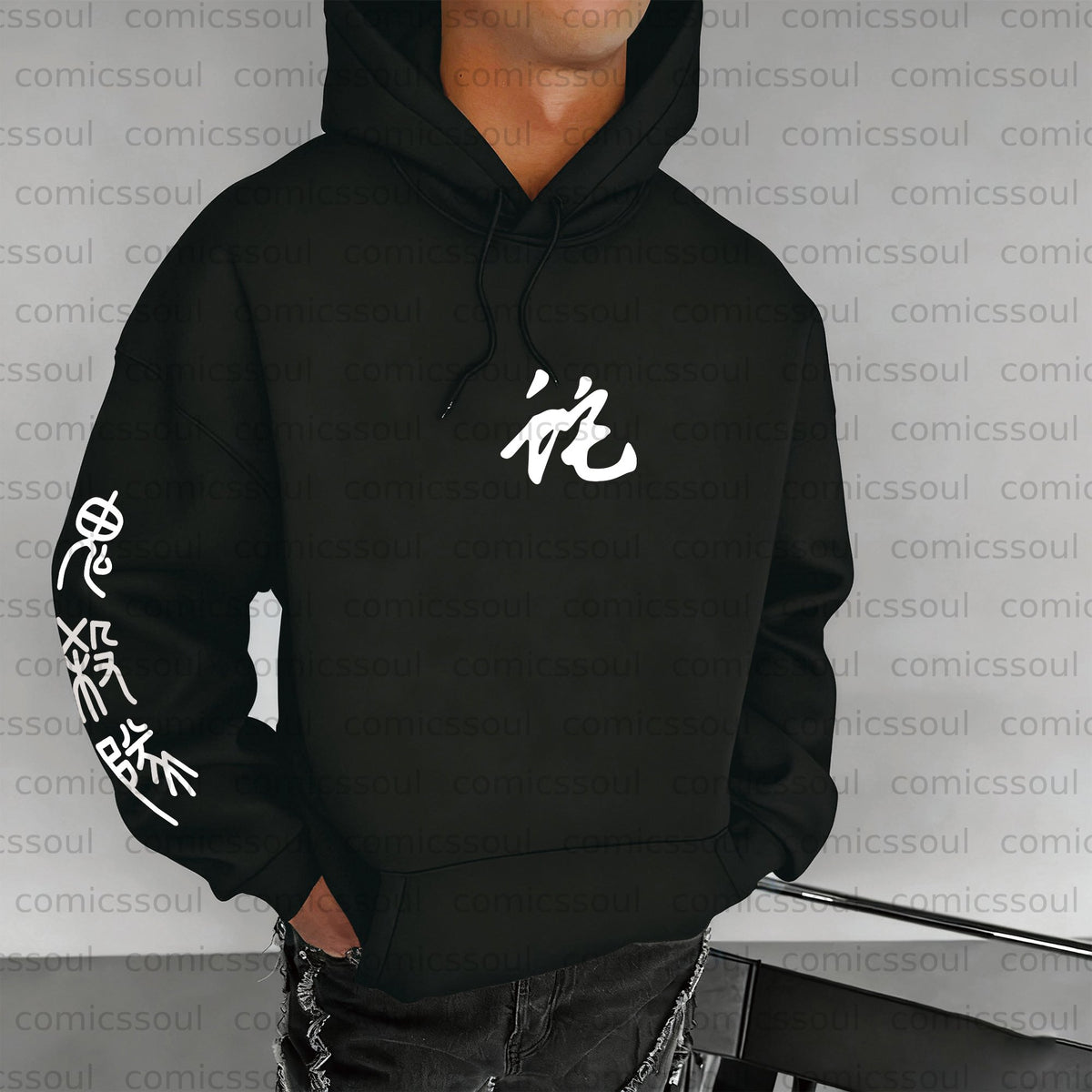 Unisex Anime Graphic Streetwear Vintage Plush Hoodie