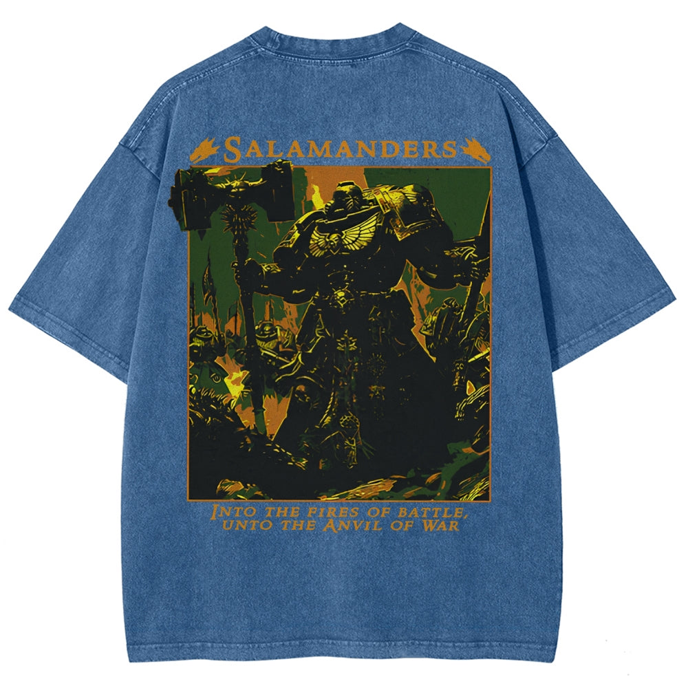 Unisex Fit Washed T-Shirt 2508020355丨WH40K