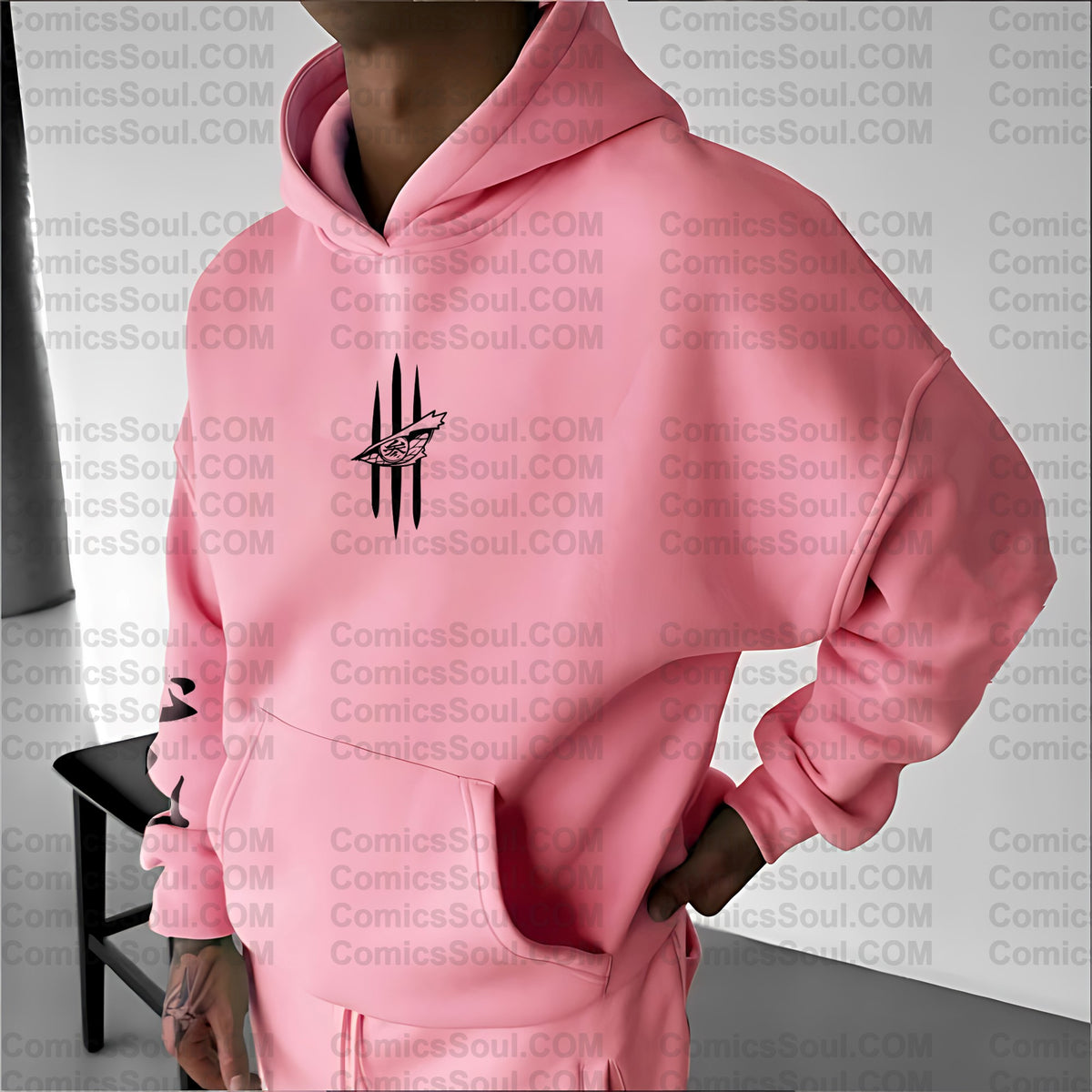 Unisex Anime Graphic Streetwear Vintage Hoodie| KNY