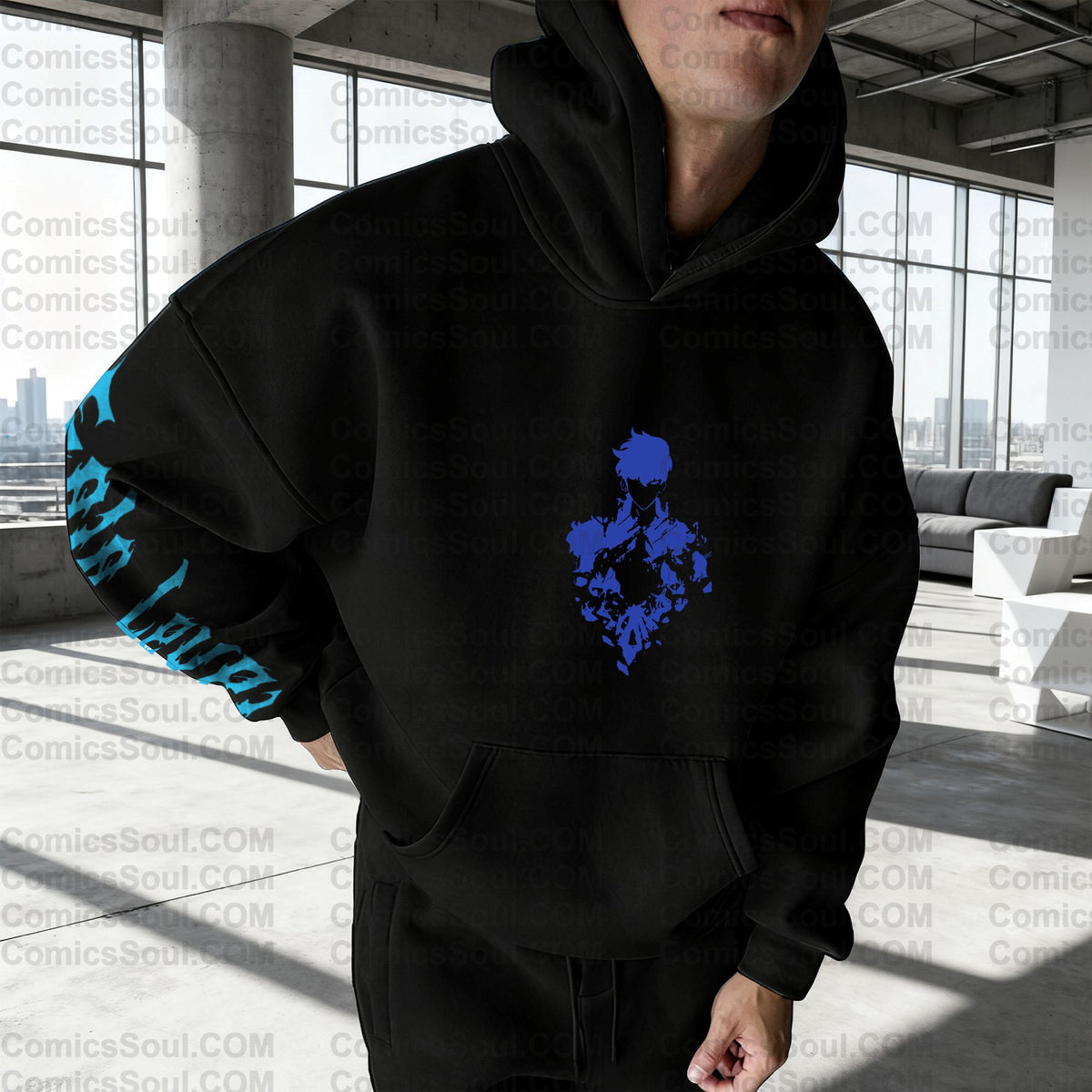 Unisex Anime Graphic Streetwear Wintage Plush Hoodie