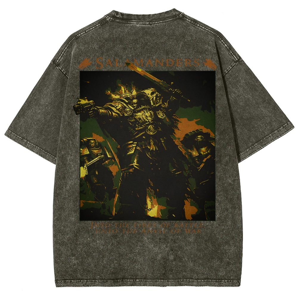 Unisex Fit Washed T-Shirt 丨WH40K
