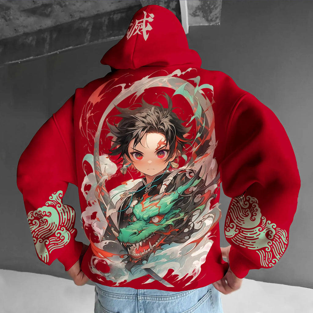 Unisex Game Graphic Streetwear Vintage Hoodie| KNY