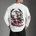 Unisex “Comicssoul” Anime Graphic Streetwear Vintage Long-Sleeved T-shirt