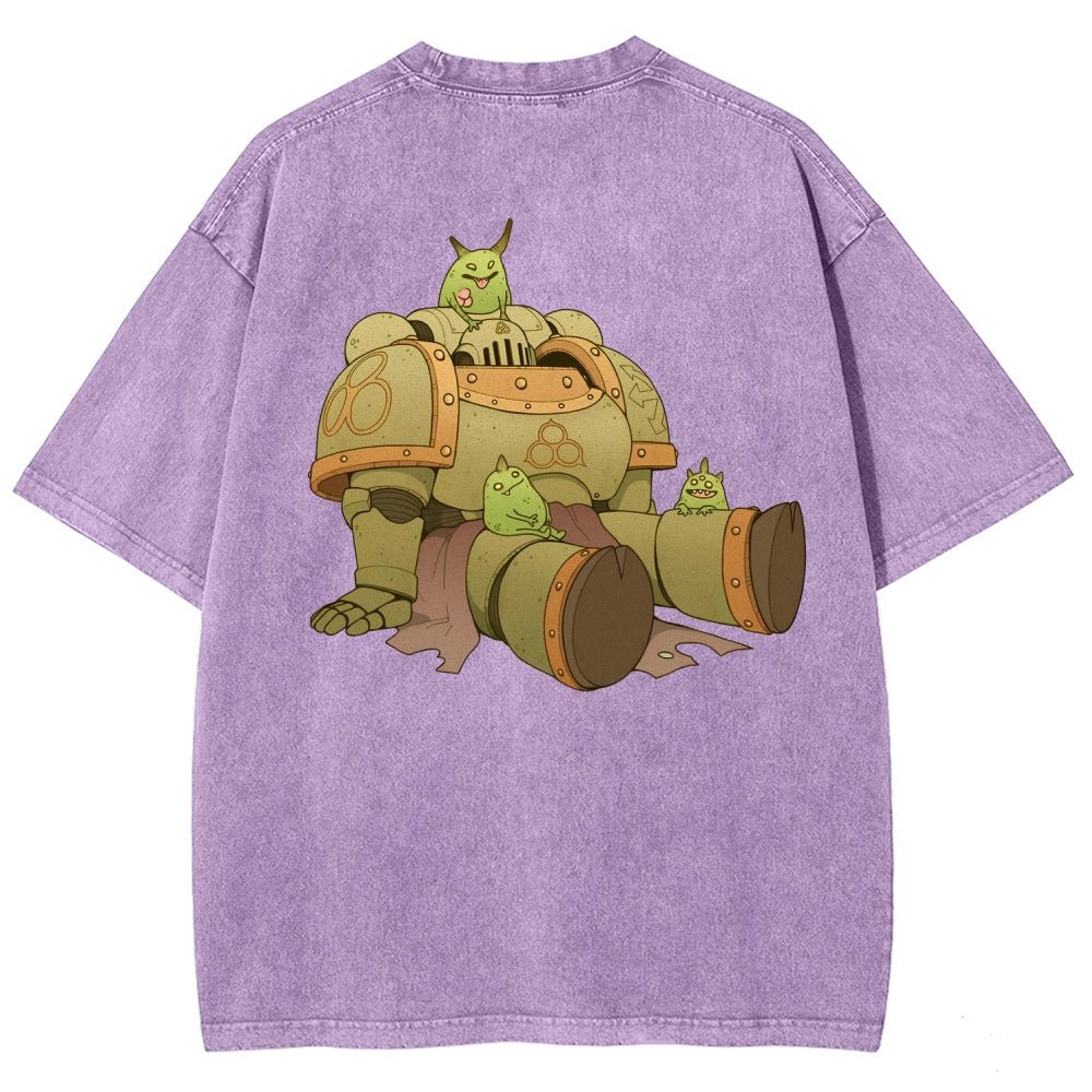 Unisex Fit Washed T-Shirt 丨WH40K