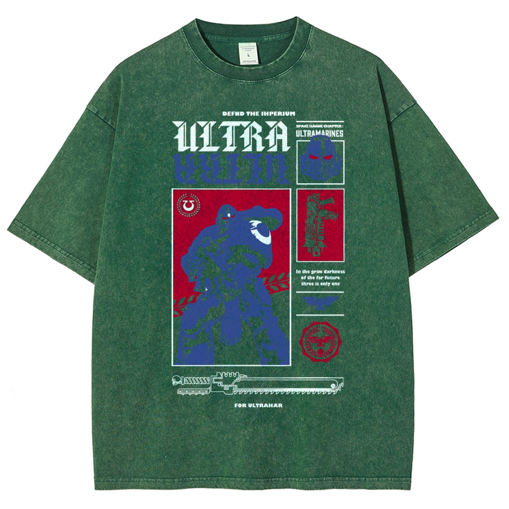 Unisex Fit Washed T-Shirt 丨WH40K