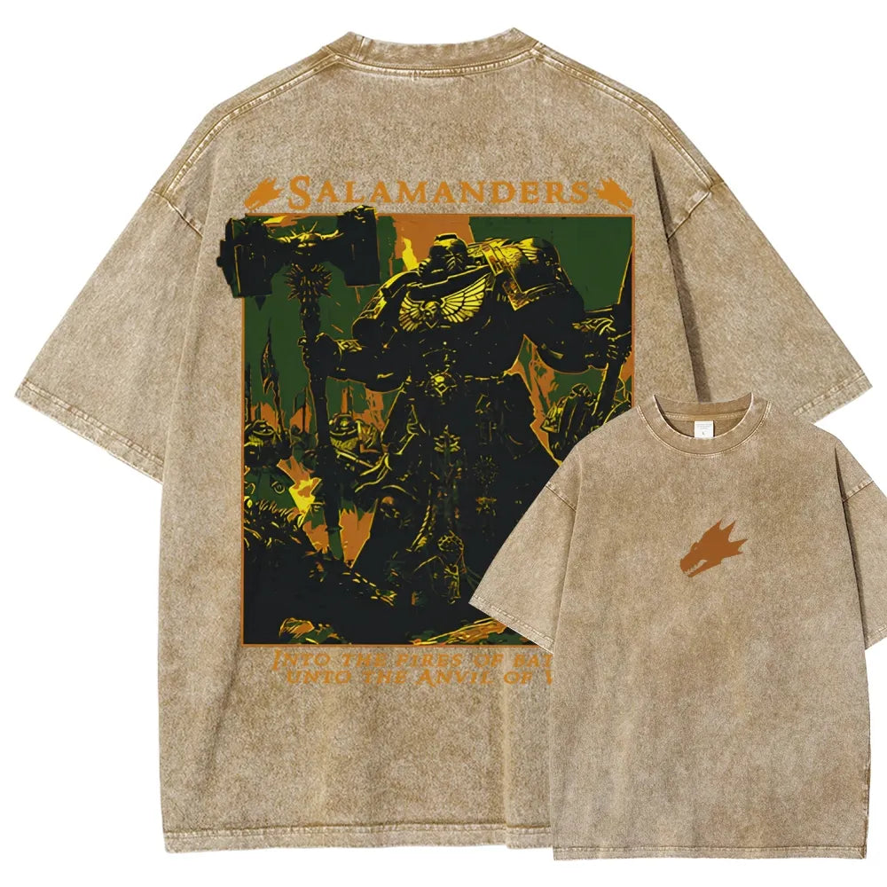 Unisex Fit Washed T-Shirt 2508020355丨WH40K