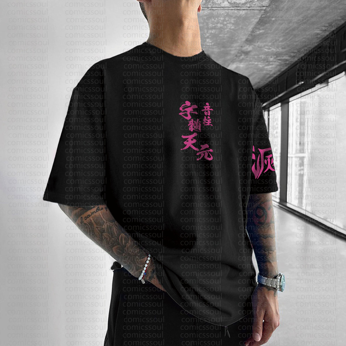 Unisex Anime Inspired Vintage T-Shirt | Comicssoul