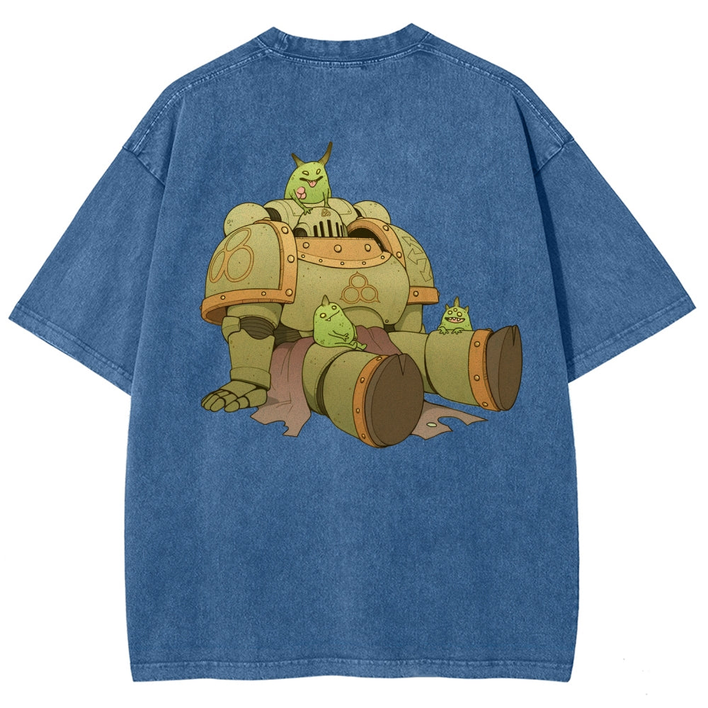 Unisex Fit Washed T-Shirt 丨WH40K