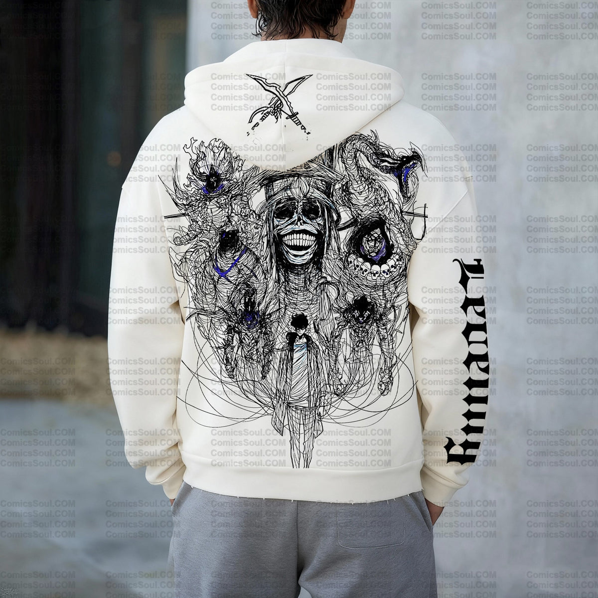Unisex Graphic Streetwear Vintage Zipper Cardigan Plush Hoodie