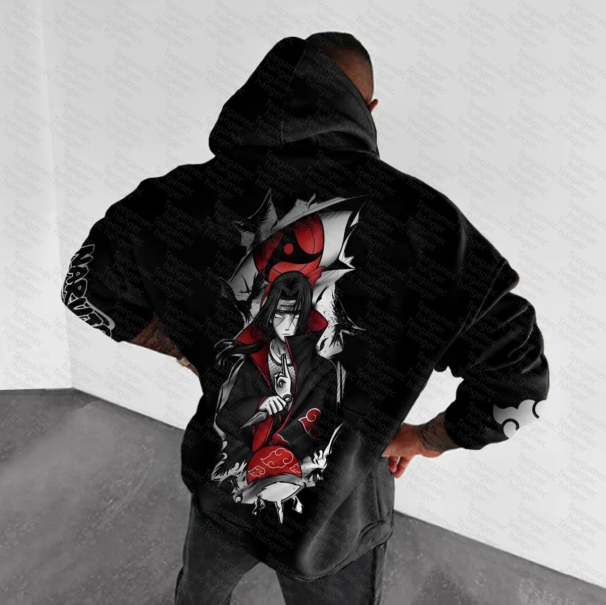 Unisex Naruto Anime Graphic Streetwear Hoodie