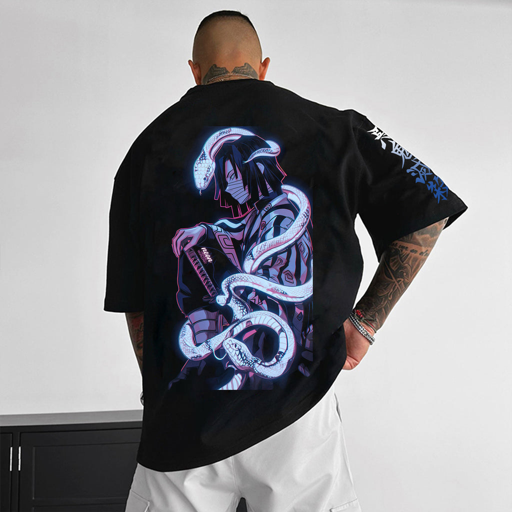 Unisex  " Demon slayer" Anime Inspired Vintage T-Shirt| KNY