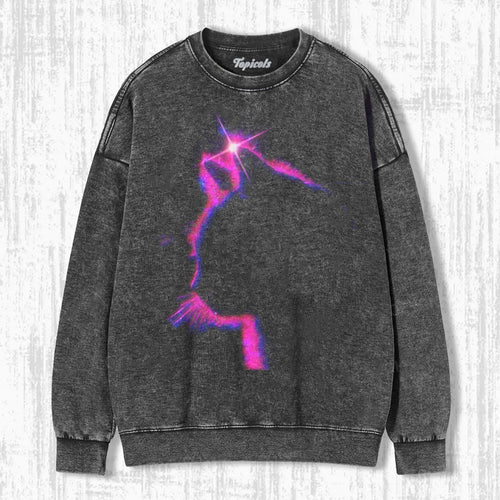 BACKLIT CAT  T-SHIRT