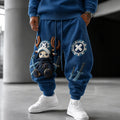 Unisex Anime-print Trousers