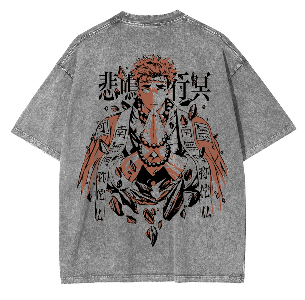 Anime Anime Unisex Washed T-Shirt| KNY