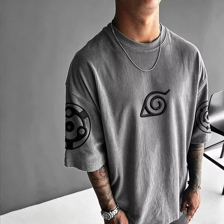 Madara Uchiha Vintage Corduroy T-Shirt