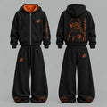 Naruto - Unisex Zip Hoodie & Wide Leg Sweatpants 2-Piece Set | Anime Graphic