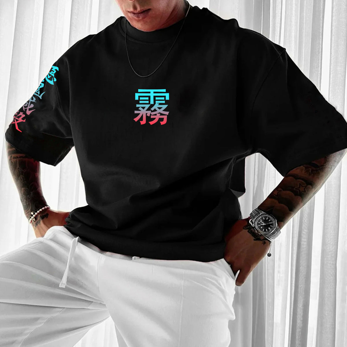 Unisex  " Demon slayer " Anime Inspired Vintage T-Shirt| KNY