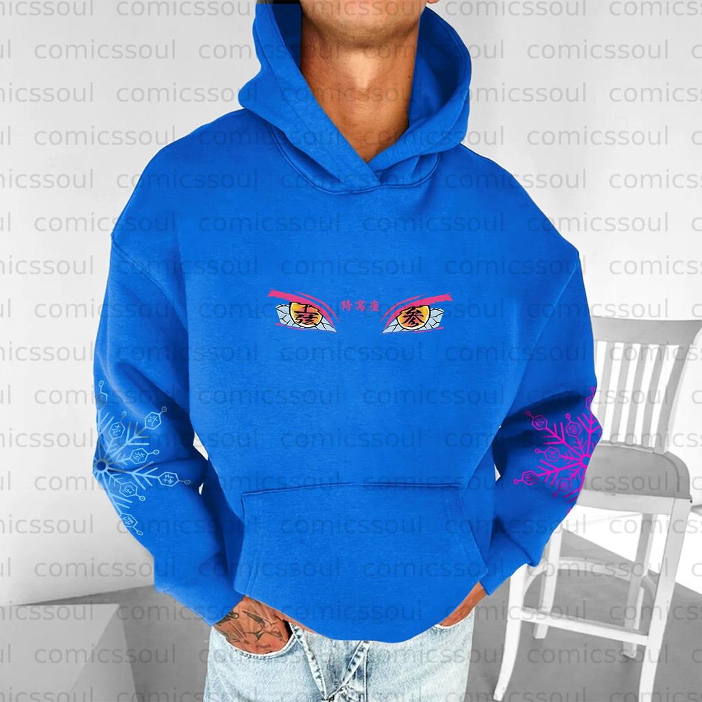 Unisex Anime Graphic Streetwear Vintage Hoodie