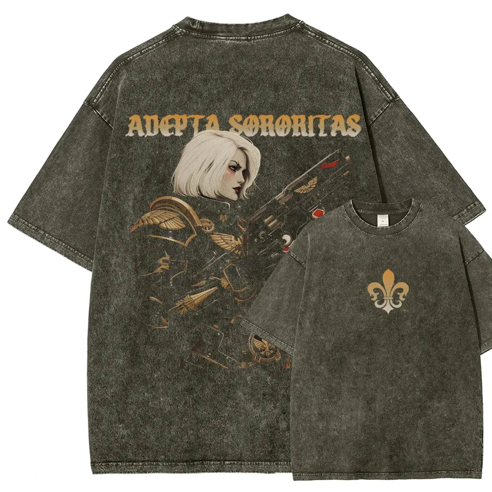 Unisex Fit Washed T-Shirt 丨WH40K