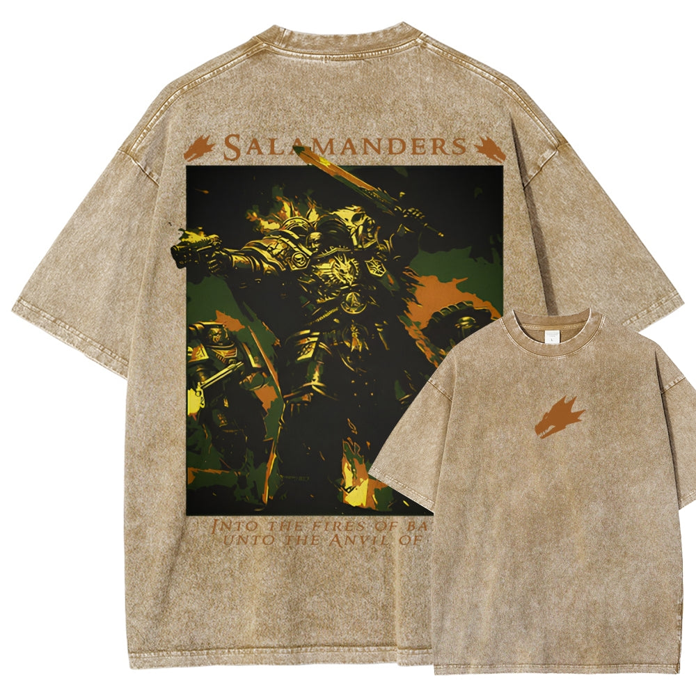 Unisex Fit Washed T-Shirt 丨WH40K