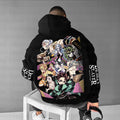 Unisex Anime Graphic Streetwear Vintage Hoodie