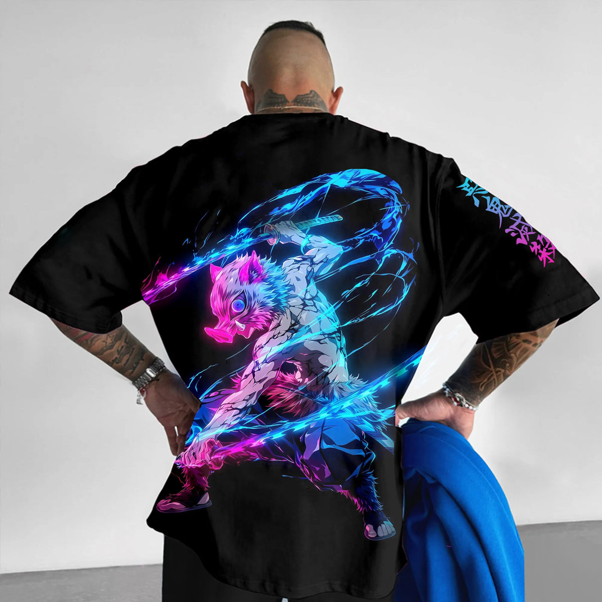 Unisex  " Demon slayer " Anime Inspired Vintage T-Shirt| KNY