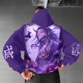 Unisex Halloween Anime Graphic Streetwear Vintage Hoodie