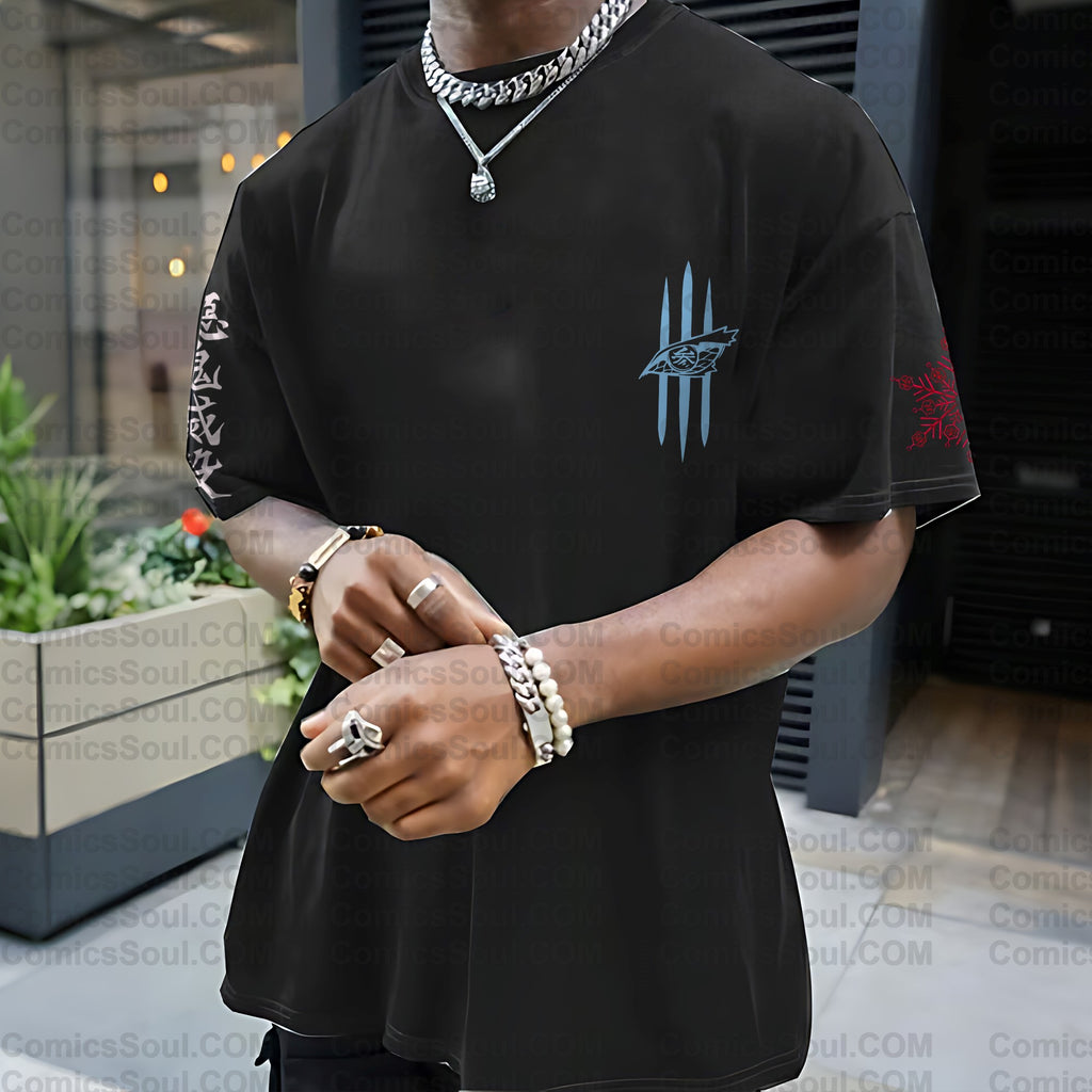 Unisex Anime Inspired Vintage T-Shirt| KNY