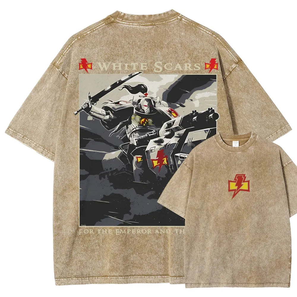 Unisex Fit Washed T-Shirt 丨WH40K