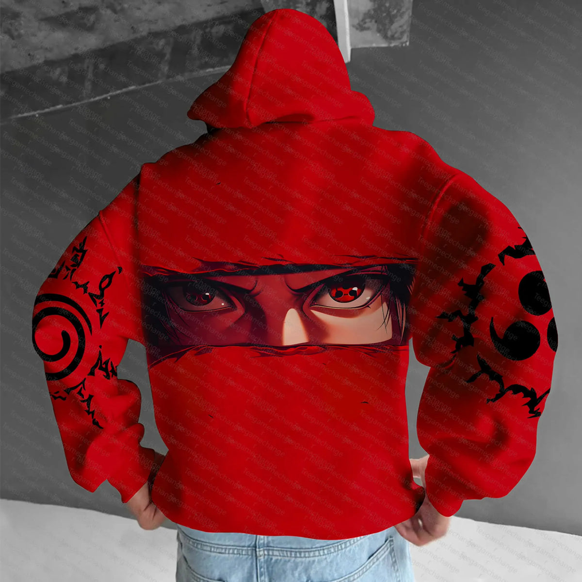 Unisex Naruto Anime Graphic Streetwear Hoodie