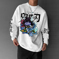 Unisex “Comicssoul X Comicssoul” Anime Graphic Streetwear Vintage Long-Sleeved T-shirt