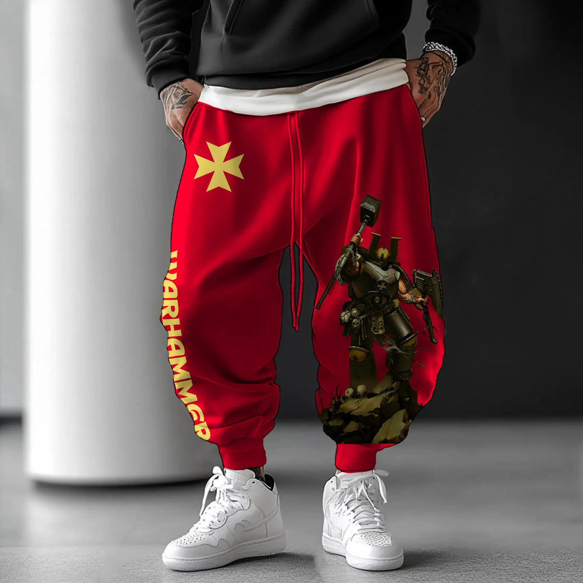 Templar Art Casual Streetwear Pants丨WH40K