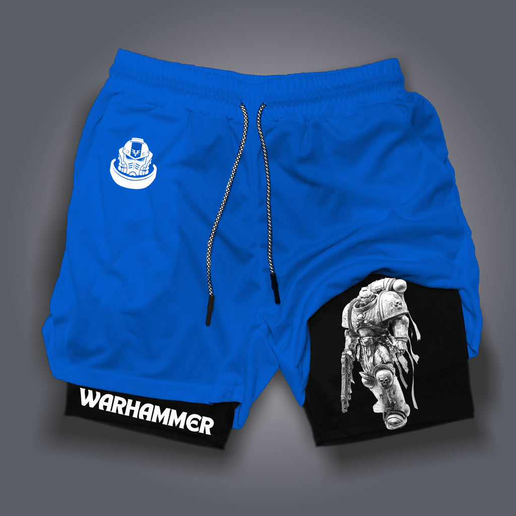 Space Marine of WH40K Art Casual Streetwear Shorts
