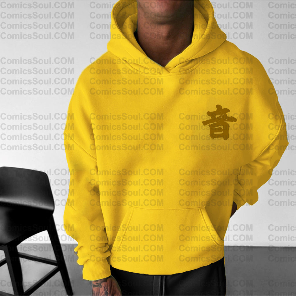 Plus Velvet Unisex Anime Graphic Streetwear Vintage Hoodie