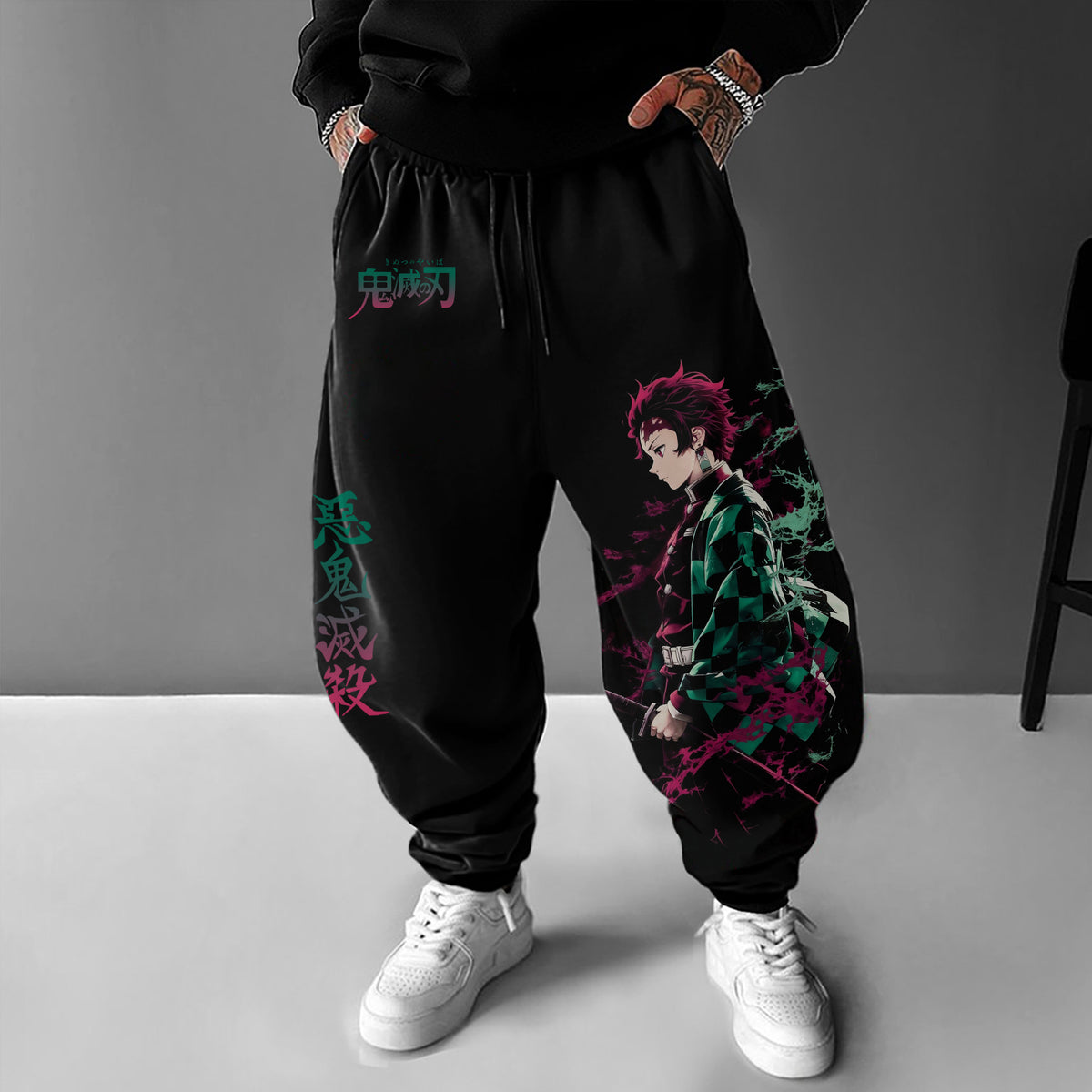 Unisex “  Demon slayer ” Casual Streetwear Pants| KNY