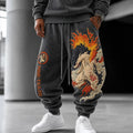 Unisex Anime-print Trousers