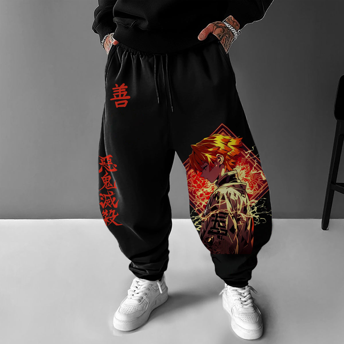 Unisex “  Demon slayer ” Casual Streetwear Pants| KNY