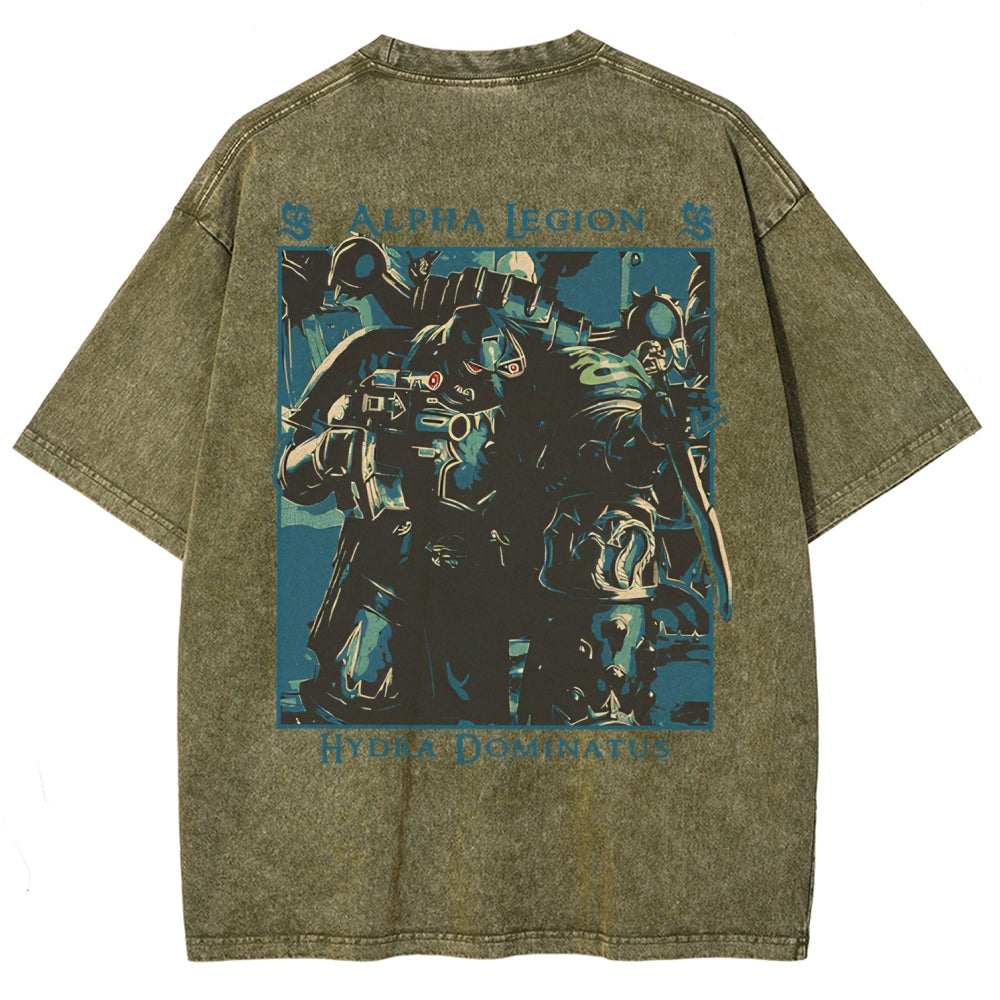 Unisex Fit Washed T-Shirt 丨WH40K