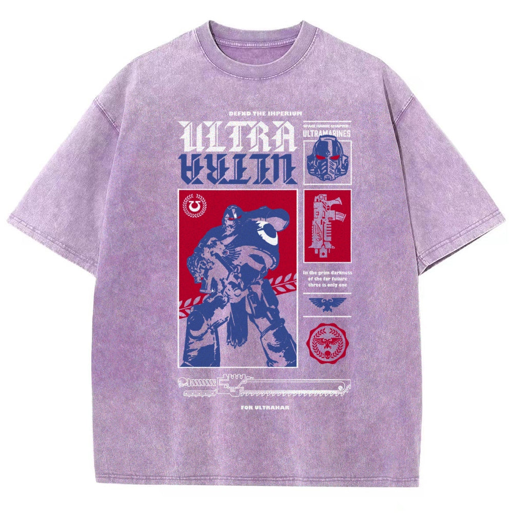 Unisex Fit Washed T-Shirt 丨WH40K