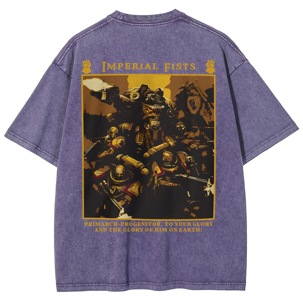 Unisex Fit Washed T-Shirt 丨WH40K