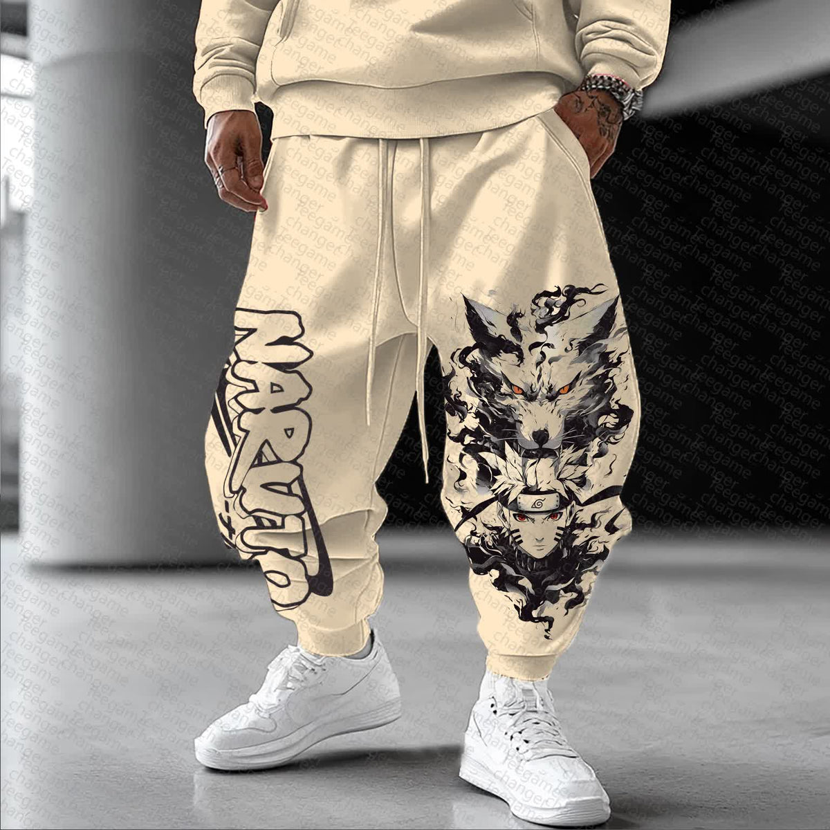Unisex Naruto Anime Graphic Streetwear Pants